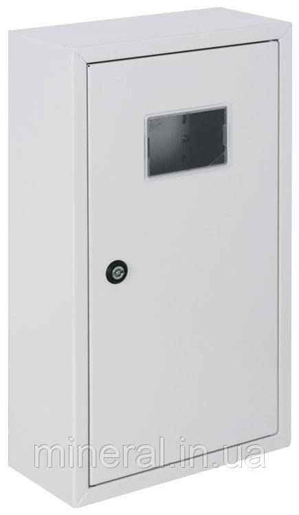 Корпус обліку металевий e.mbox.pro.n.f3.12 IP31 навісний під 3ф лічильник, 12 модулів