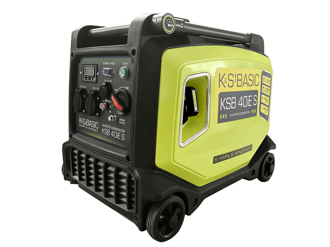 Бензиновий генератор Könner & Söhnen KSB 40i S (3.5 кВт)