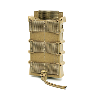 Підсумок для магазинів АК (відкритий) Dozen AK Magazine Pouch Plastic Frame "Coyote"