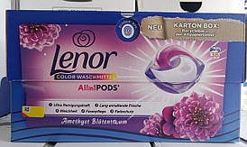 Color Lenor Waschmittel Amethyst pods капсули для прання для кольорових речей 38 шт