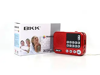 Радіоприймач BKK USB/MP3 S99 100шт 8204