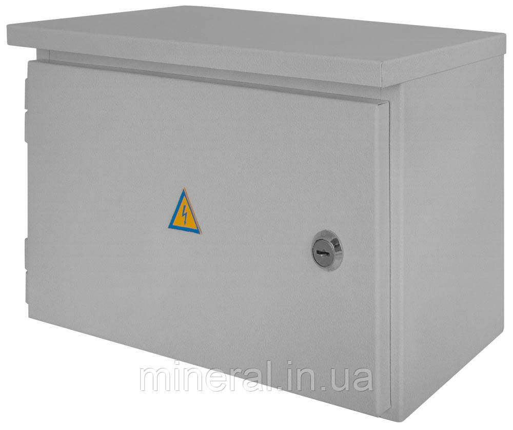 Шафа e.mbox.stand.n.15.z металева, під 15мод., герметична IP54, навісна, з замком