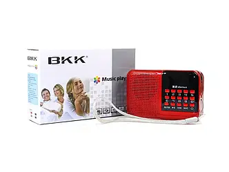 Радіоприймач USB/MP3 BKK S61 100шт 8205