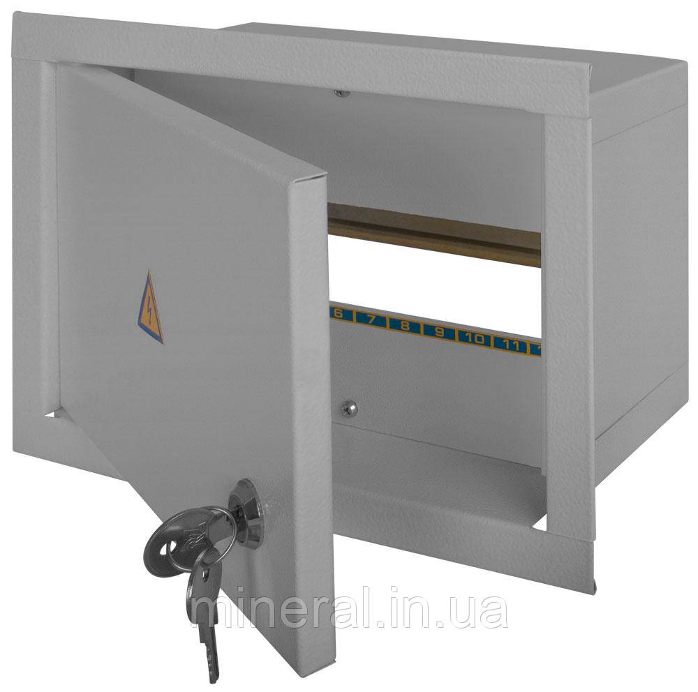 Шафа e.mbox.stand.w.12.z металева, під 12 мод., що вбудовується, з замком