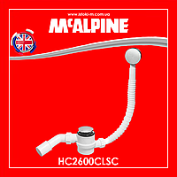 Сифон для ванны клик-клак сатин HC2600CLSC McALPINE