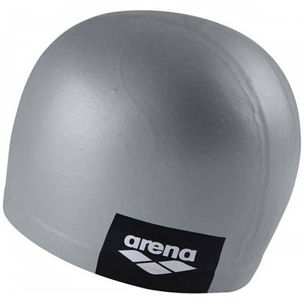 Шапка для плавання Arena LOGO MOULDED CAP сірий Уні OSFM, фото 1