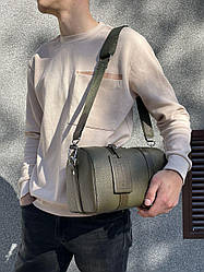 Чоловіча сумка Луї Віттон зелена Louis Vuitton City Keepall Green