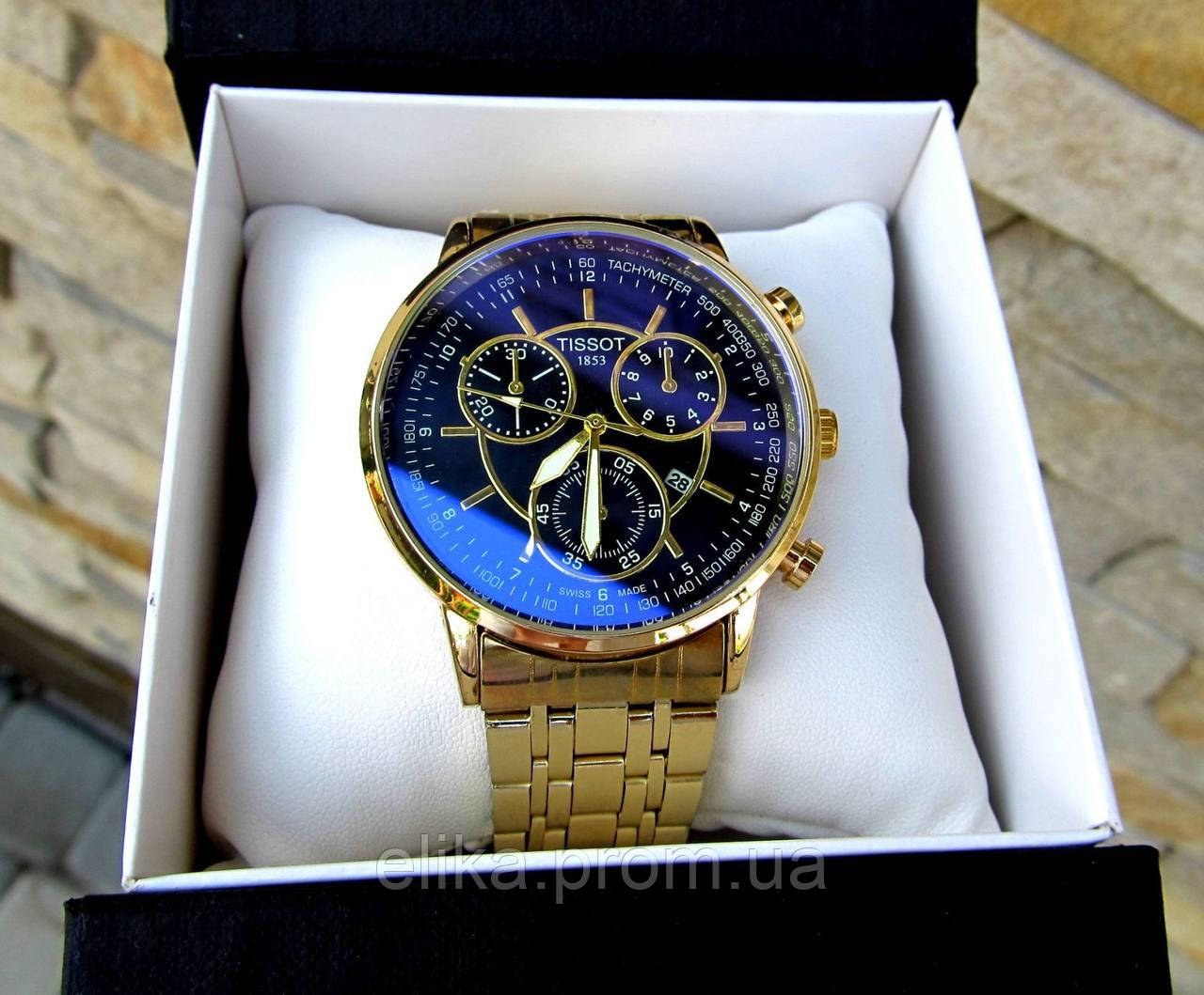 Годинник чоловічий Tissot/Тісот Наручний годинник чоловічий на ремінці Класичний годинник Кварцевий годинник + подарункова коробка
