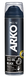 Гель для гоління ARKO Black 2 в 1 200 мл