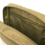 Підсумок утилітарний Dozen Utility Horizontal Pouch Nylon "Coyote" (14*19 см), фото 4