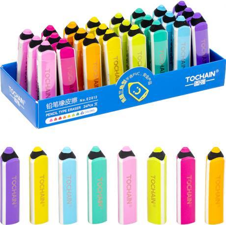 Від 24 шт. Ластик цветной 2012 купити дешево оптом в інтернет-магазині