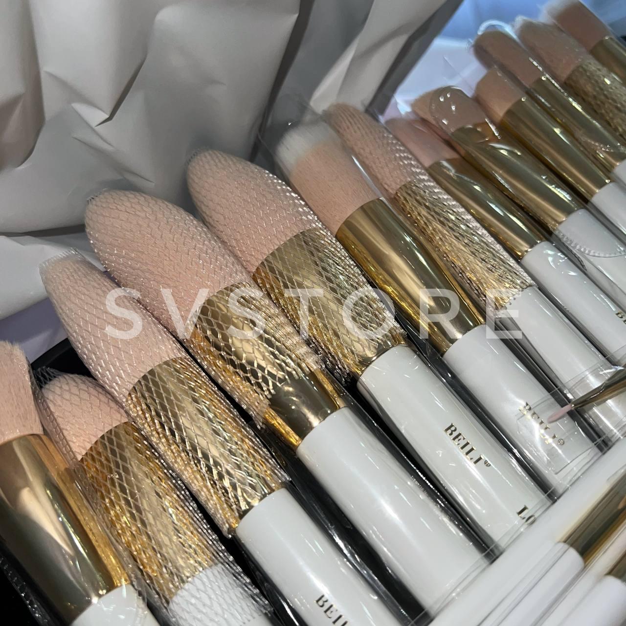 Набор кистей для макияжа BEILI с белой ручкой (30 шт) - фото 2 - id-p1907228888
