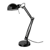 Лампа рабочая IKEA FORSA черный 001.467.76