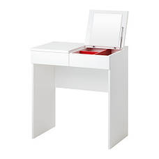 Туалетний столик IKEA BRIMNES білий 702.904.59, фото 3