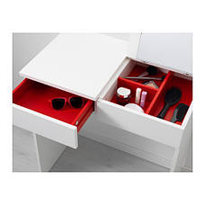 Туалетний столик IKEA BRIMNES білий 702.904.59, фото 4