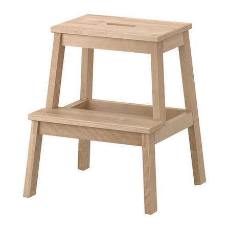 Табурет-сходинка IKEA BEKVAM береза 301.788.79, фото 1