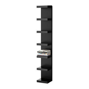 Поличковий модуль IKEA LACK чорний 804.305.91, фото 4