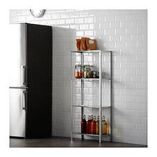 Стелаж IKEA HYLLIS 140*60 см металевий 002.785.78, фото 3