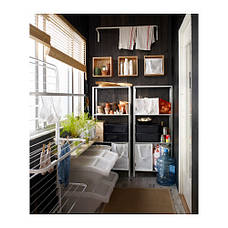 Стелаж IKEA HYLLIS 140*60 см металевий 002.785.78, фото 6