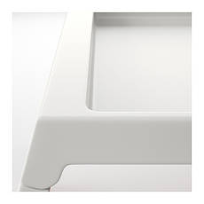 Піднос на ніжках IKEA KLIPSK білий 002.588.82, фото 5