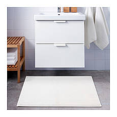 Килимок для ванної IKEA BADAREN білий 40х60 см 103.460.44, фото 5