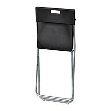Стілець складний IKEA GUNDE чорний 002.177.97, фото 4