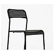 Стілець IKEA ADDE чорний 902.142.85, фото 7