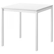 Стіл, білий, 75x75см, 390.117.81, ІКЕА, IKEA MELLTORP