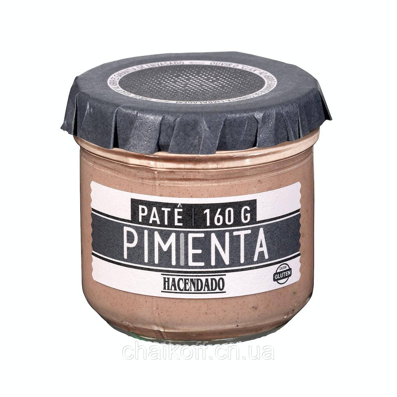 Паштет м'ясний з чорним перцем Hacendado Pate Pimienta 160 г (Іспанія)