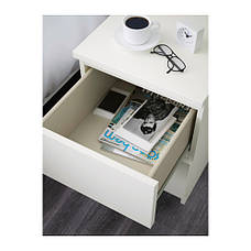 Комод IKEA MALM 2 ящики білий 40х55 см 802.145.49, фото 6