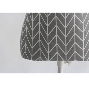 Манекен тканинний, сірий, з бантом, OR-1002, фото 2