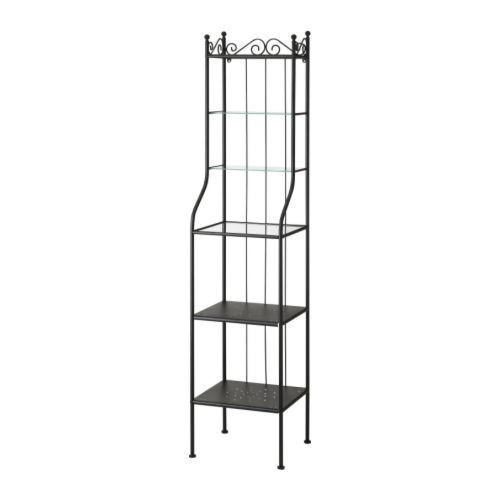 Стелаж, чорний, 900.937.64, IKEA, ІКЕА, RONNSKAR