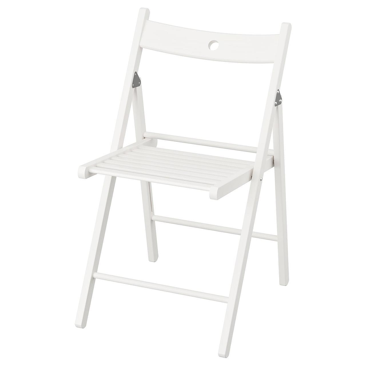 Стілець складний IKEA TERJE білий 802.224.41