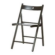 Стілець складний IKEA TERJE чорний 002.224.40