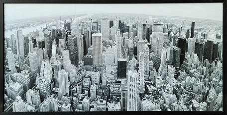 Фотокартина в дерев'яній рамі New York 5 50х100 см POS-50100-289, фото 1