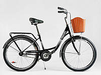 Велосипед женский 26 Corso Travel Lady черный