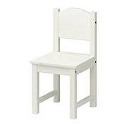 Дитячий стілець, білий, 601.963.58, ІКЕА, IKEA, SUNDVIK