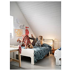 Комплект постільної білизни IKEA BARNDRÖM дитячий авто синій 150x200/50x60 см 505.030.13, фото 4