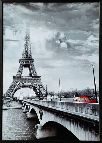 Фотокартина в дерев'яній рамі Paris 1 70х100 см POS-70100-296, фото 1