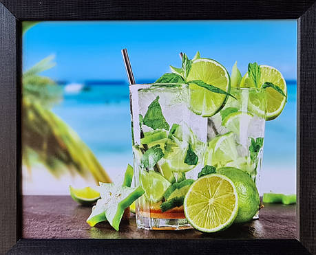 Фотокартина в дерев'яній рамі Drink 3 20х25 см POS-2025-060, фото 1