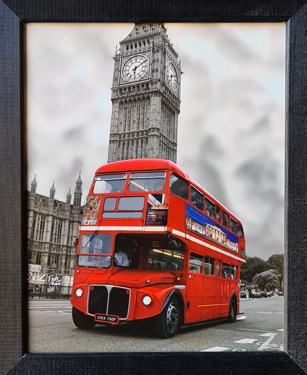 Фотокартина в дерев'яній рамі London 2 20х25 см POS-2025-096