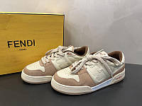 Кожаные Кроссовки fendi sneakers