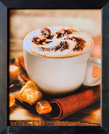 Фотокартина в дерев'яній рамі Coffee 2 20х25 см POS-2025-065, фото 1
