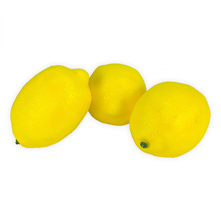 Штучний лимон з пінопласту,  6.5*9 см, OD-1033, фото 2