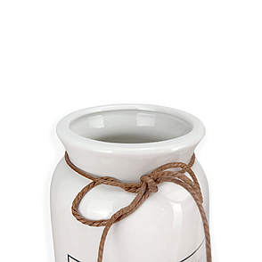 Ваза біла з написом 26.5 см OD-1129, фото 2