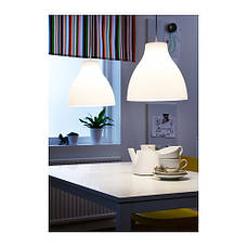Підвісний світильник IKEA MELODI білий 103.865.39, фото 3