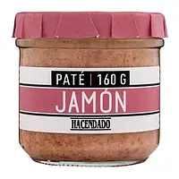 Паштет з хамоном Hacendado Pate Jaman 160 г (Іспанія)