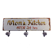 Вішалка потрійна "Mom's Kitchen", прямокутний, метал, OR-1011