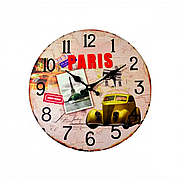 Годинник настінний Paris круглі 34 см OR-1040