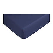 Простирадло натяжне, темно-синій, 180х200 см, 901.499.97, IKEA, ІКЕА, DVALA